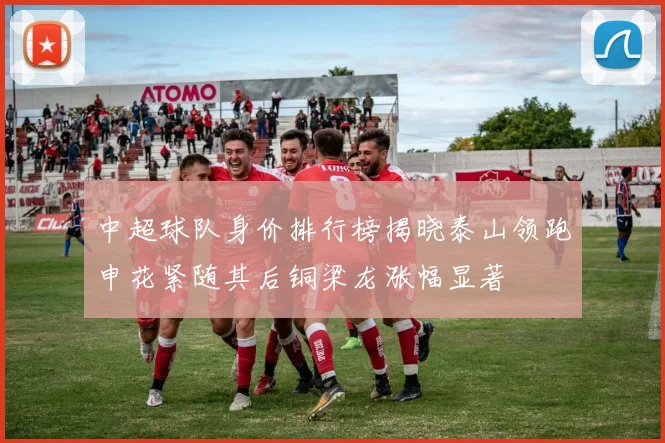 中超球队身价排行榜揭晓泰山领跑申花紧随其后铜梁龙涨幅显著